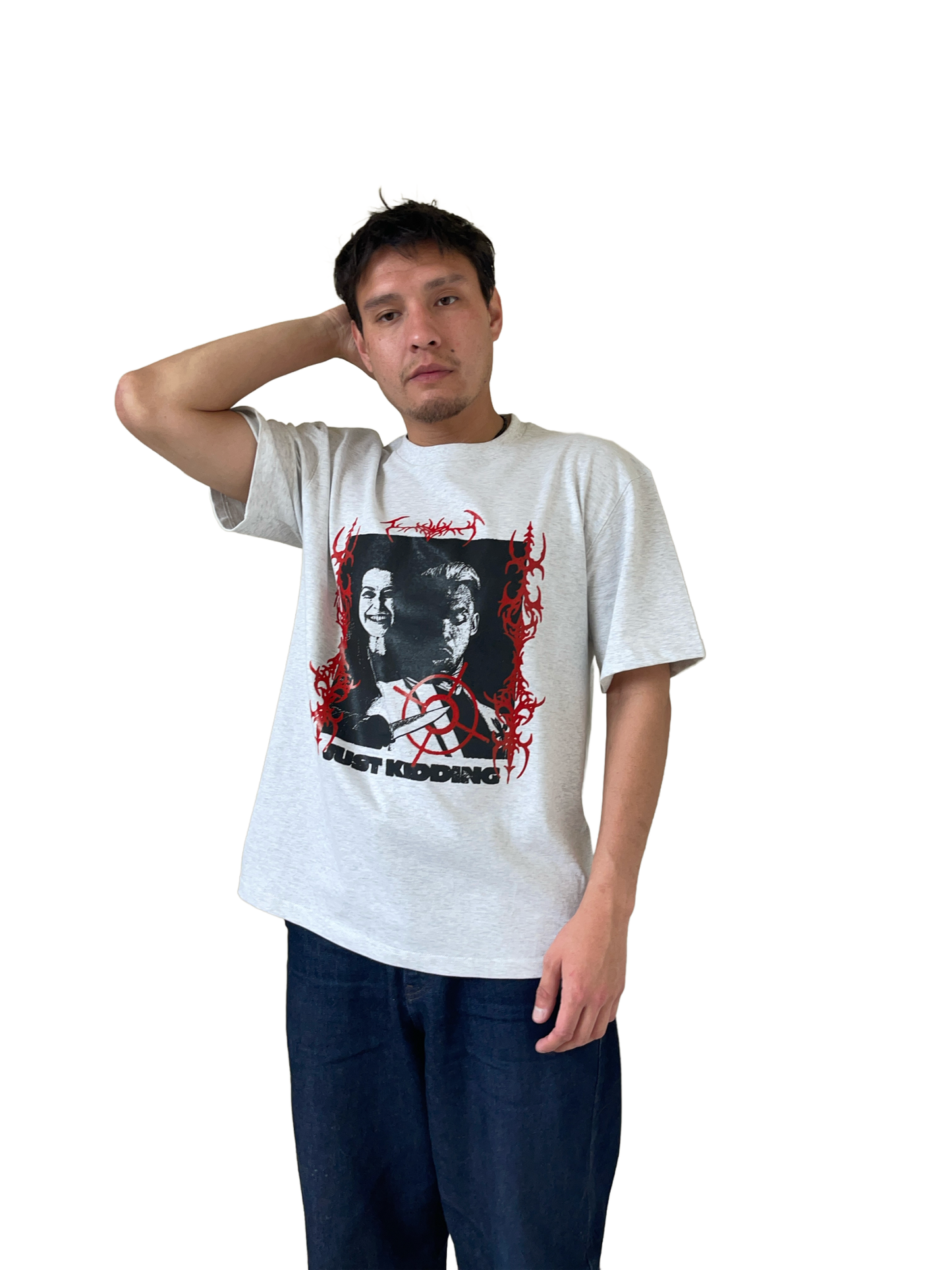 Heavyweight T-Shirt - JUST KIDDING