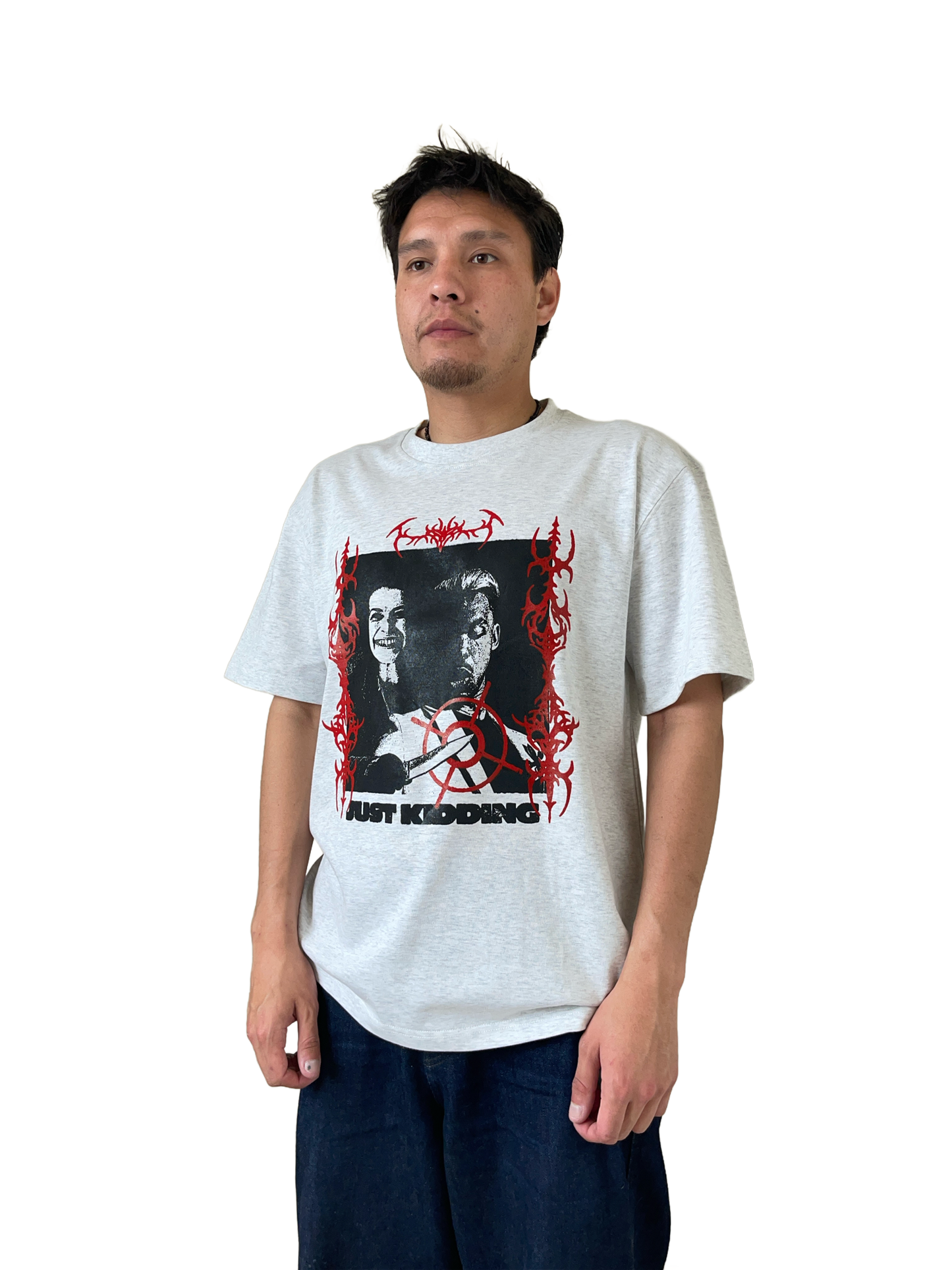 Heavyweight T-Shirt - JUST KIDDING